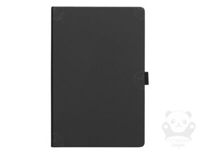 Imitation Leather Diary with Elastic Strap & Side Hoop for Pen
