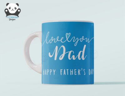 Love You Dad - Fathers' Day Mug - Design 1